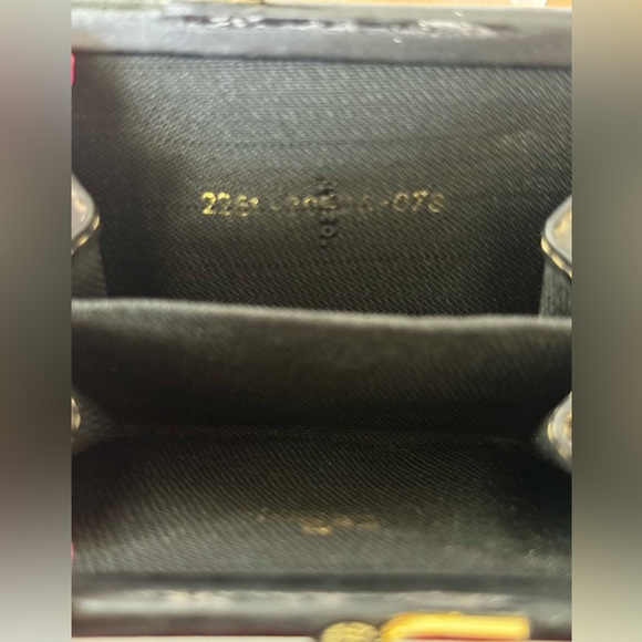 Fendi Pequin Kisslock Card/ Coin Purse Wallet - Picture 7 of 9